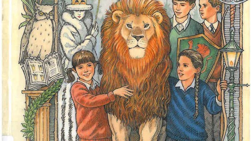 An illustration from The lion, the witch and the wardrobe