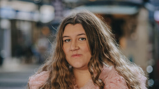 Elle McNicoll facing the camera