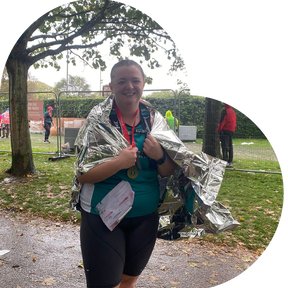 person smiling at camera