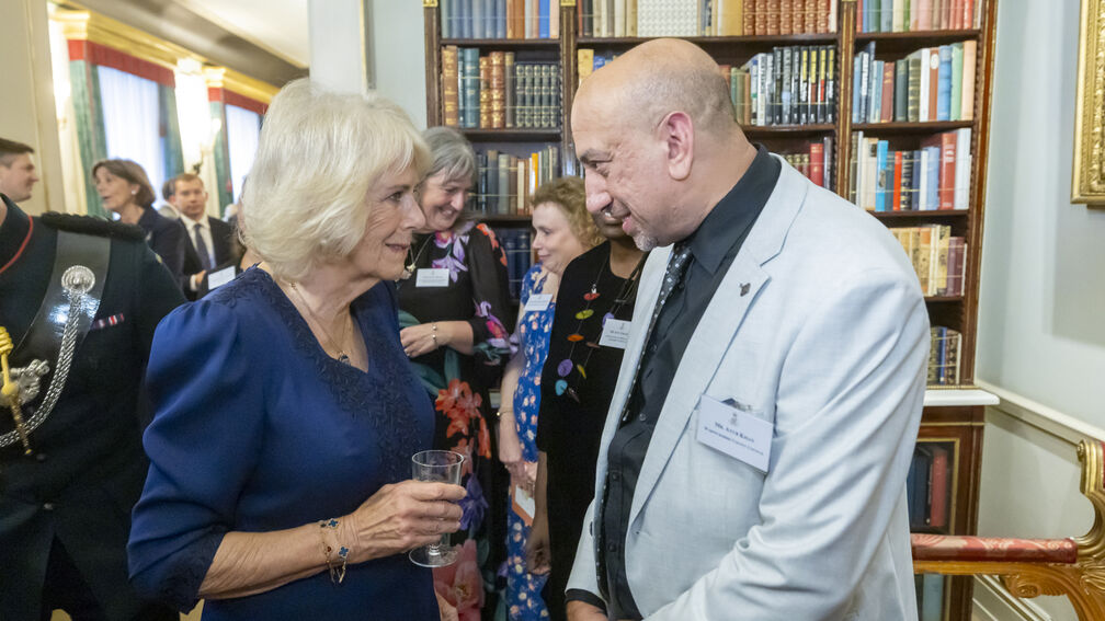 Her Majesty the Queen with Ayub Khan