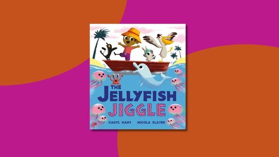 The front cover of The Jellyfish Jiggle