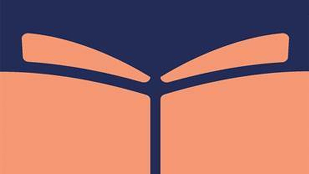 BookTrust Represents illustration of an open book