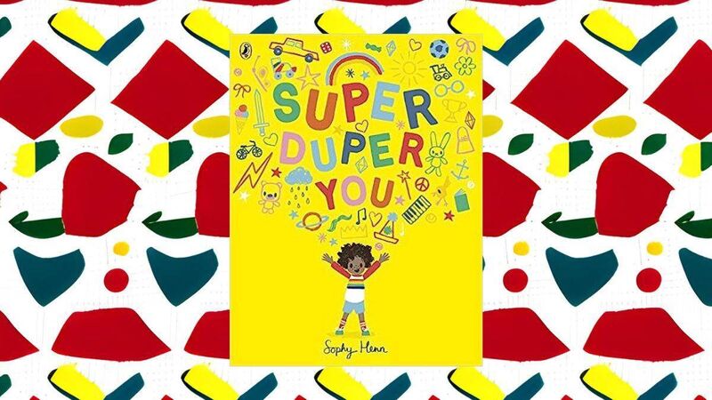 The title 'super duper you' with a happy child underneath