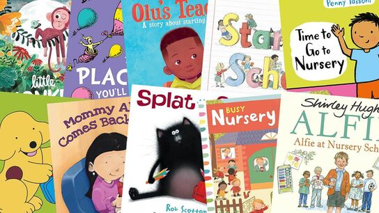 A collage of recommended book covers.