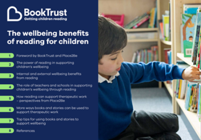 The wellbeing benefits of reading for children | BookTrust