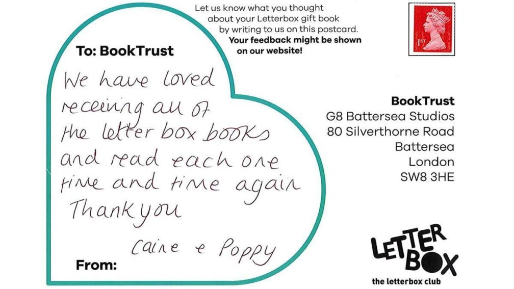 What children have to say about Letterbox Club | BookTrust