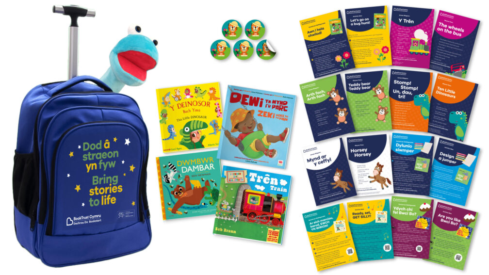 Pecyn adroddwr straeon Bookstart ar gyfer partneriaid yng Nghymru