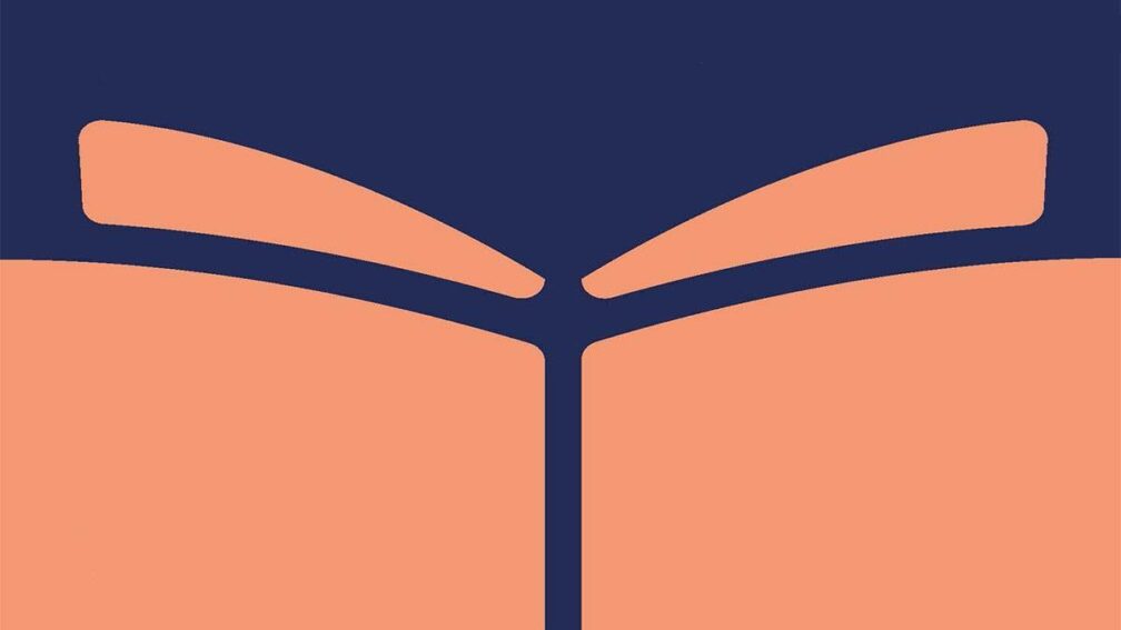 Booktrsut Represents illustration of an open book.
